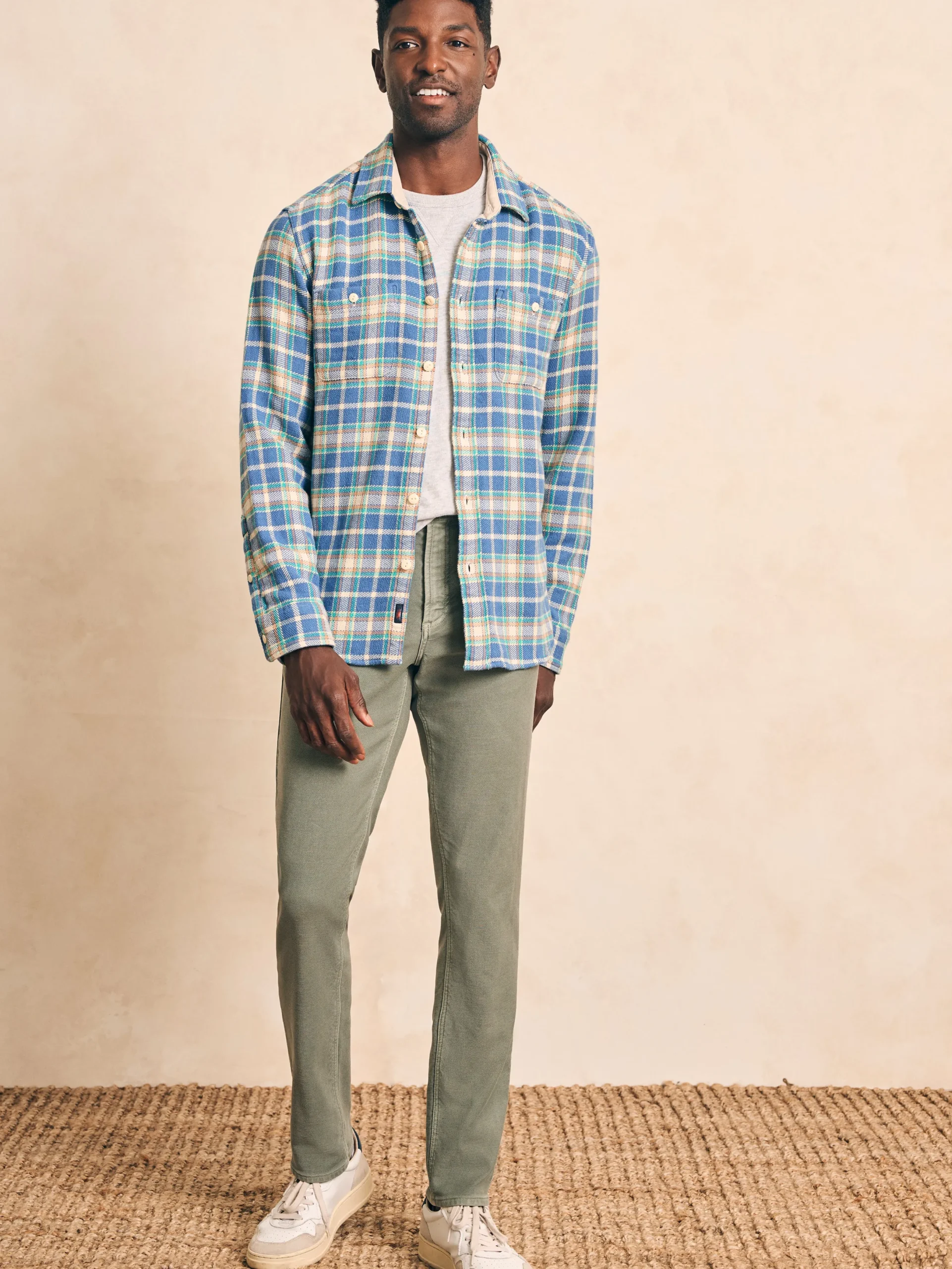 Faherty Brand Surf Flannel -