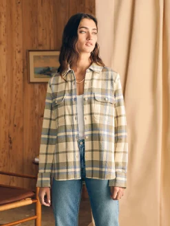 Women Faherty Brand Surf Flannel -