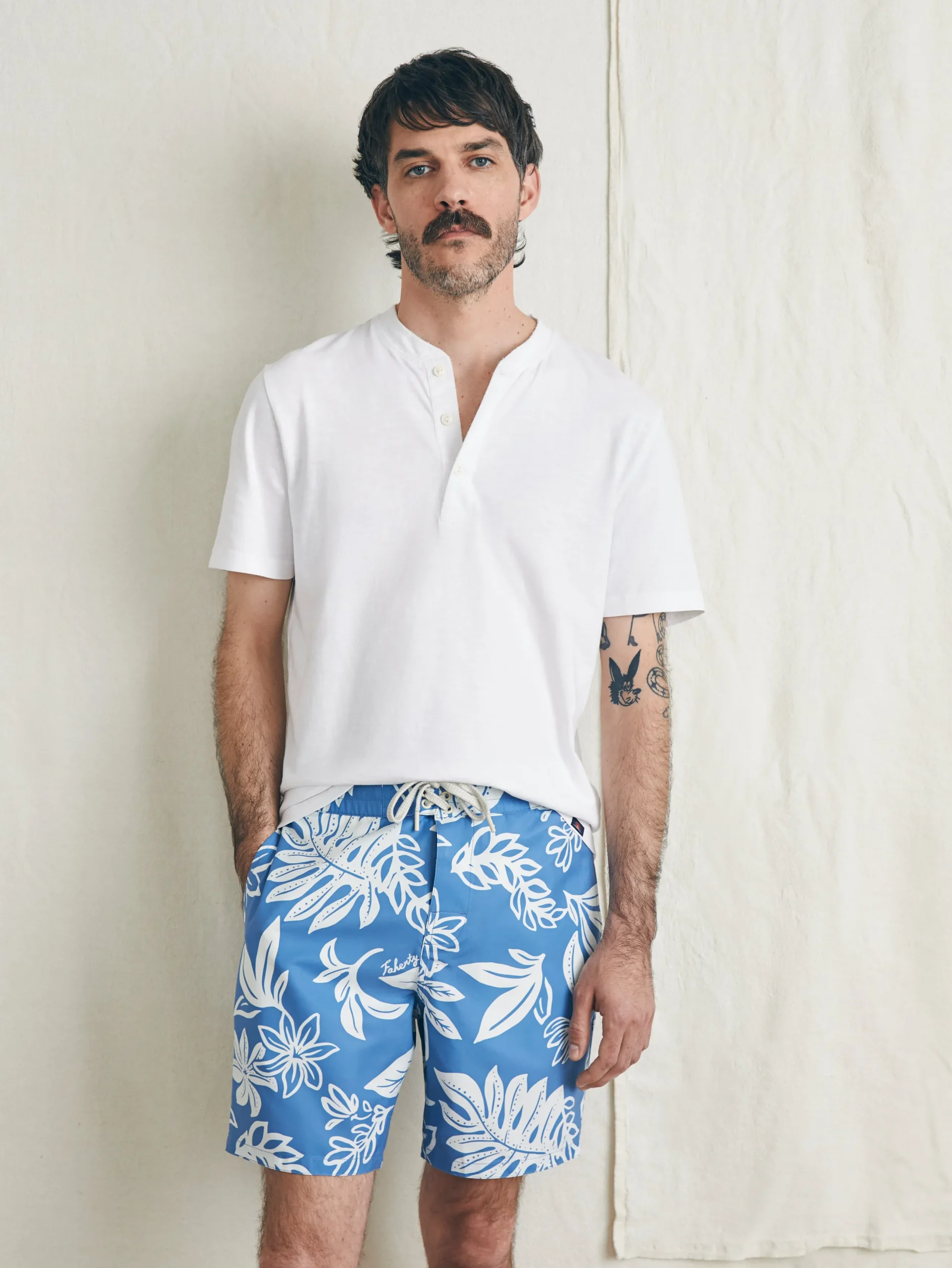Faherty Brand Surfrider Sunwashed Boardshort -