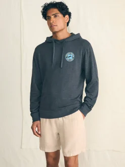 Faherty Brand Surfrider Sunwashed Slub Hoodie -