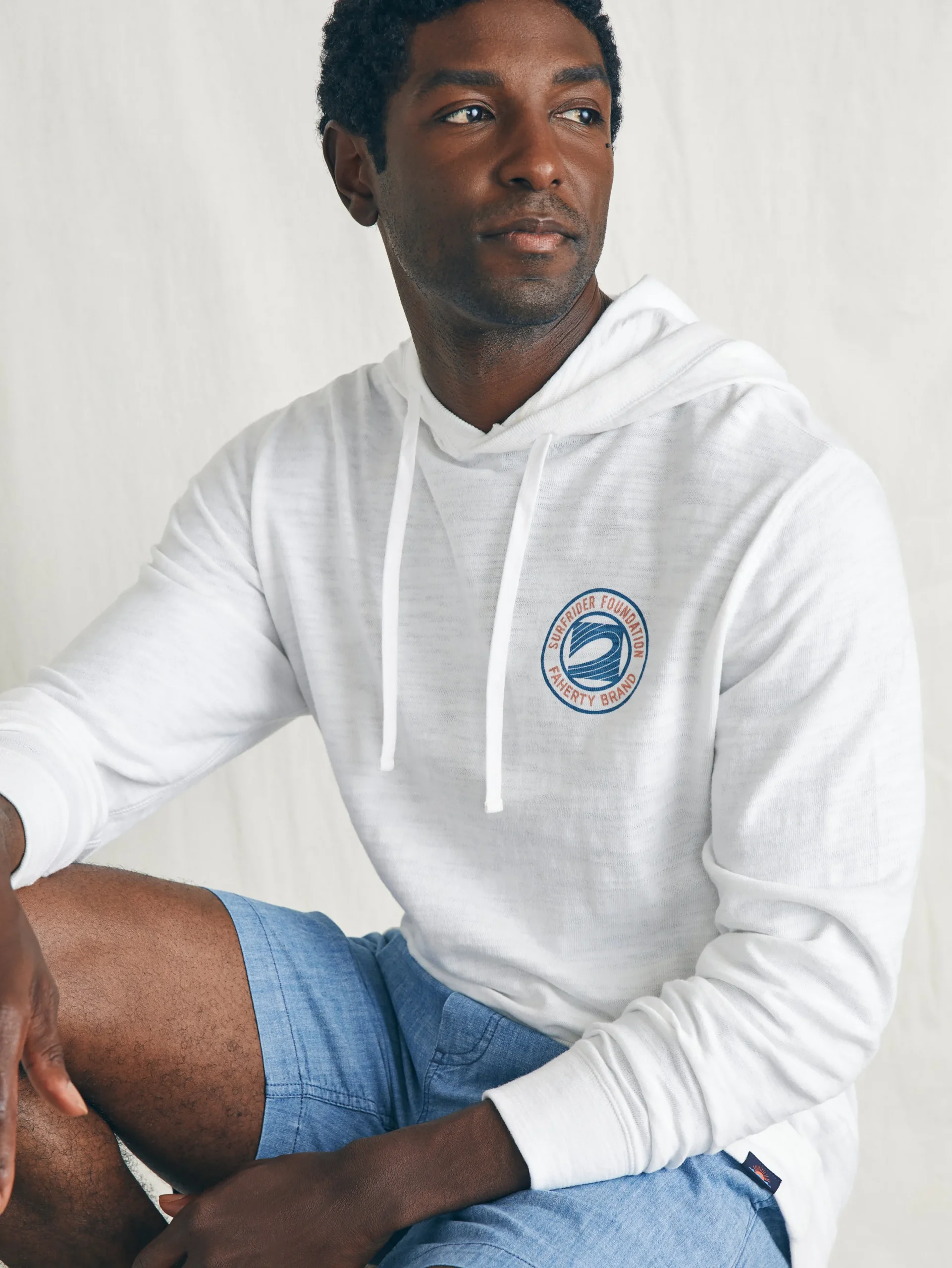 Faherty Brand Surfrider Sunwashed Slub Hoodie -