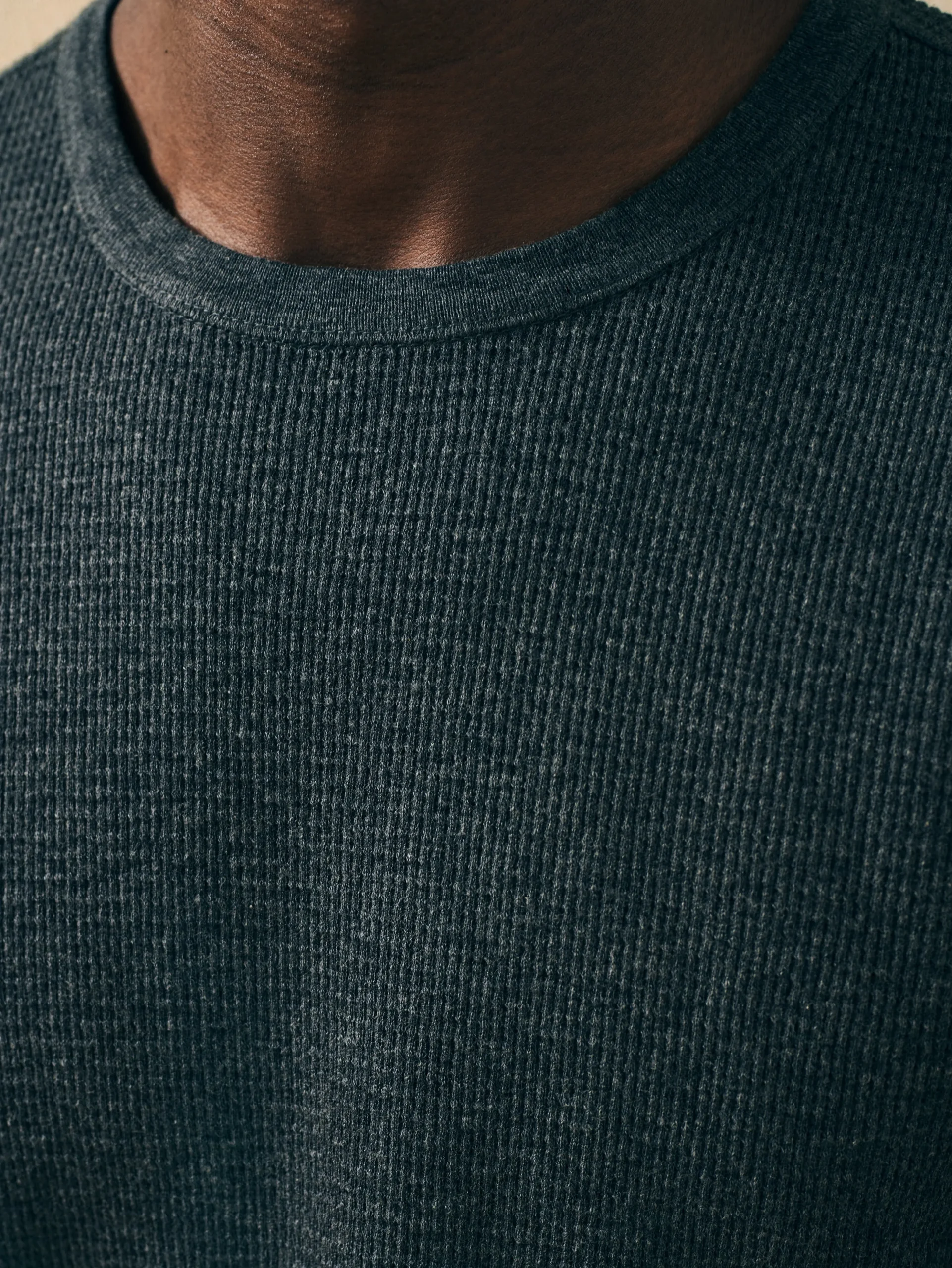 Faherty Brand Surplus Waffle Crew -