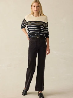 Women Faherty Brand Throwback Crew -
