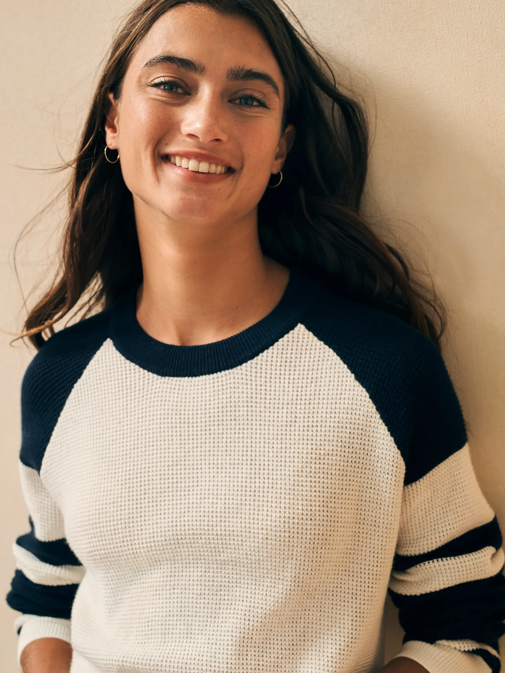 Women Faherty Brand Throwback Crew -