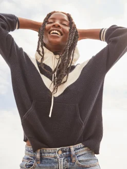 Women Faherty Brand Throwback Sweater Hoodie -