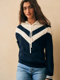 Women Faherty Brand Throwback Sweater Hoodie -