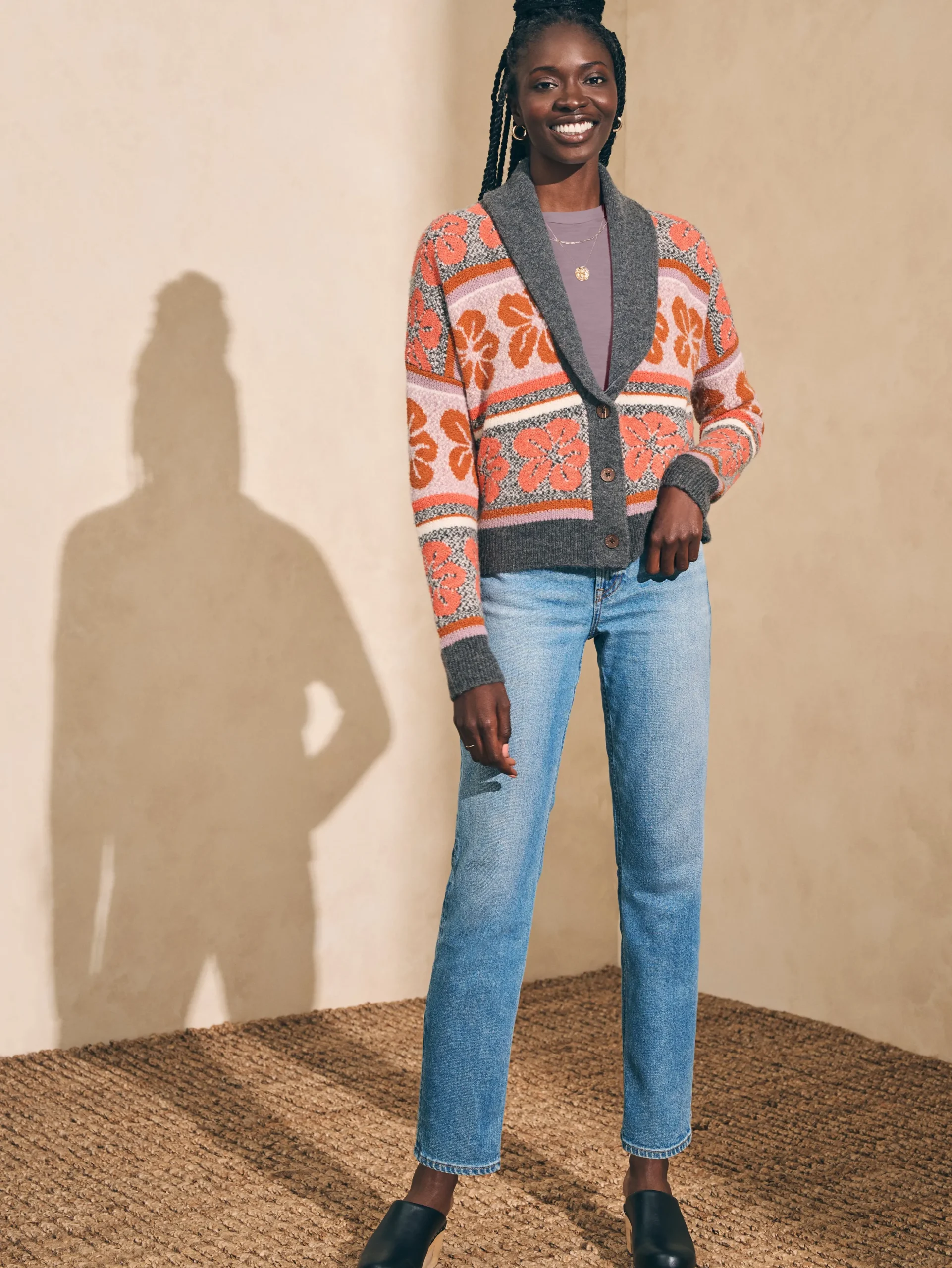 Women Faherty Brand Topanga Canyon Cardigan -