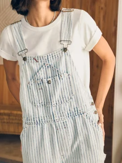 Women Faherty Brand Topsail Straight Leg Overall -