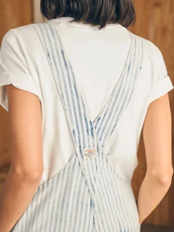 Women Faherty Brand Topsail Straight Leg Overall -