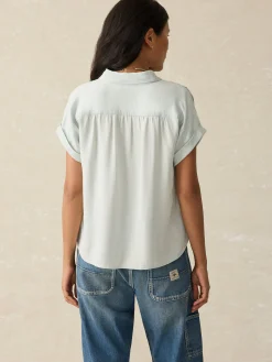 Women Faherty Brand Tried & True Breeze Shirt -