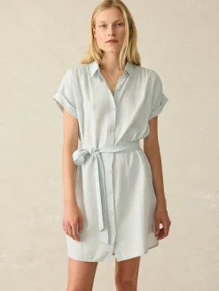 Women Faherty Brand Tried & True Breeze Shirtdress -