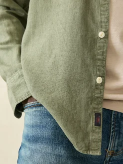 Faherty Brand Tried & True Chambray Workshirt -