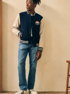 Faherty Brand Varsity Jacket -