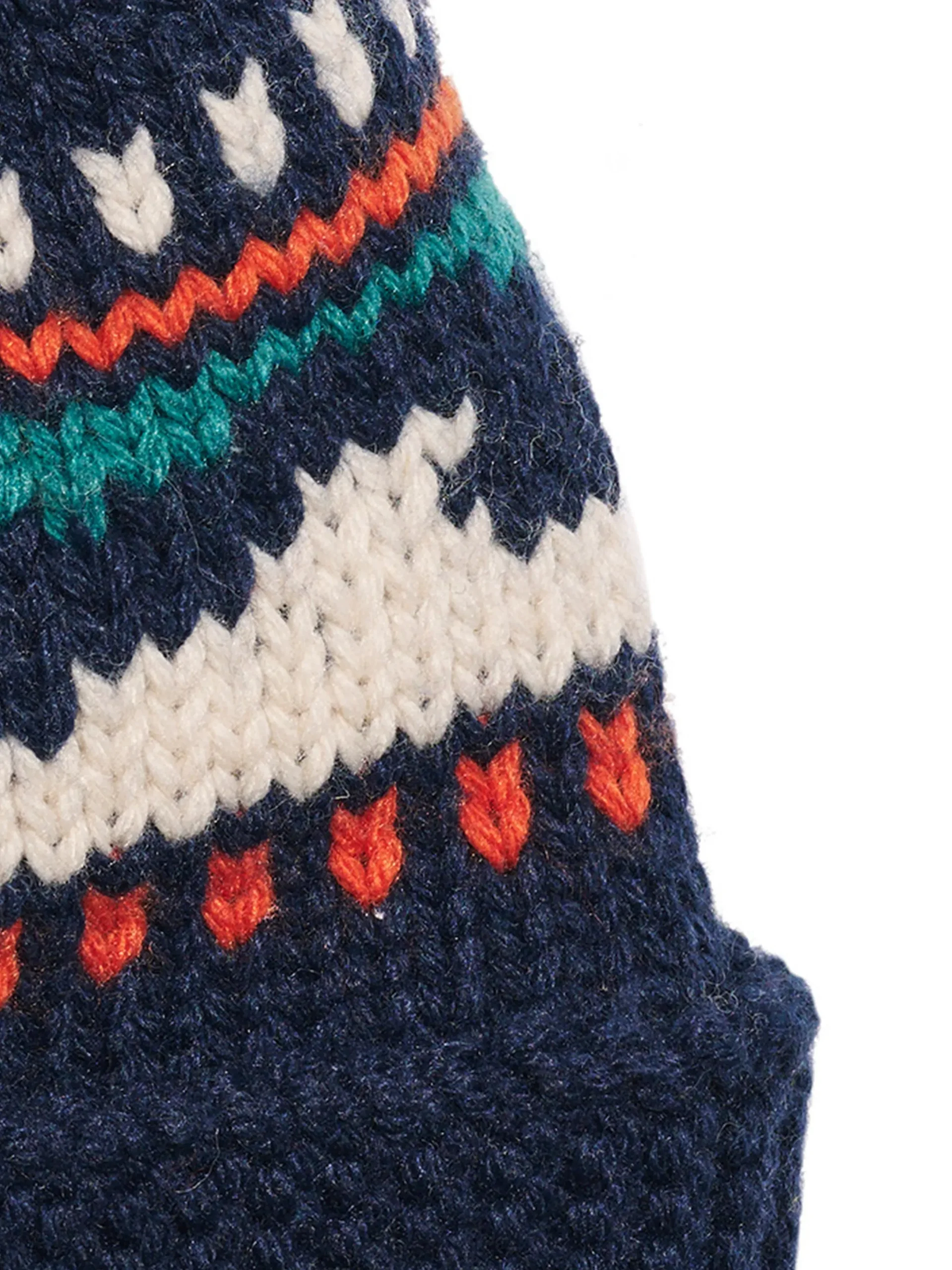 Women Faherty Brand Waves Pom Beanie -