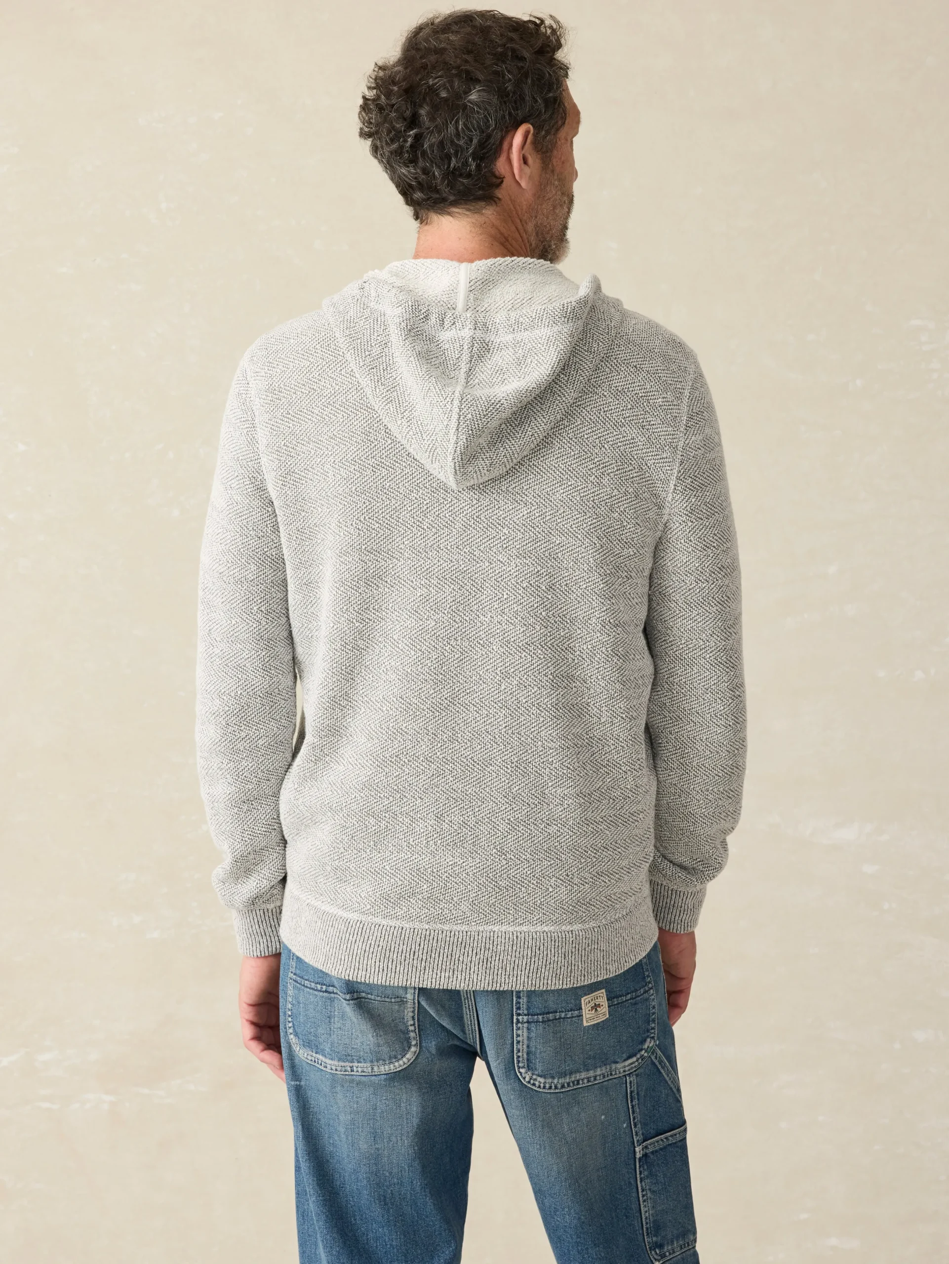 Faherty Brand Whitewater Full Zip Hoodie -