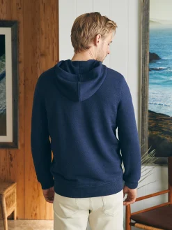 Faherty Brand Whitewater Full Zip Hoodie -
