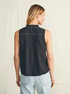 Women Faherty Brand Willa Sleeveless Top -
