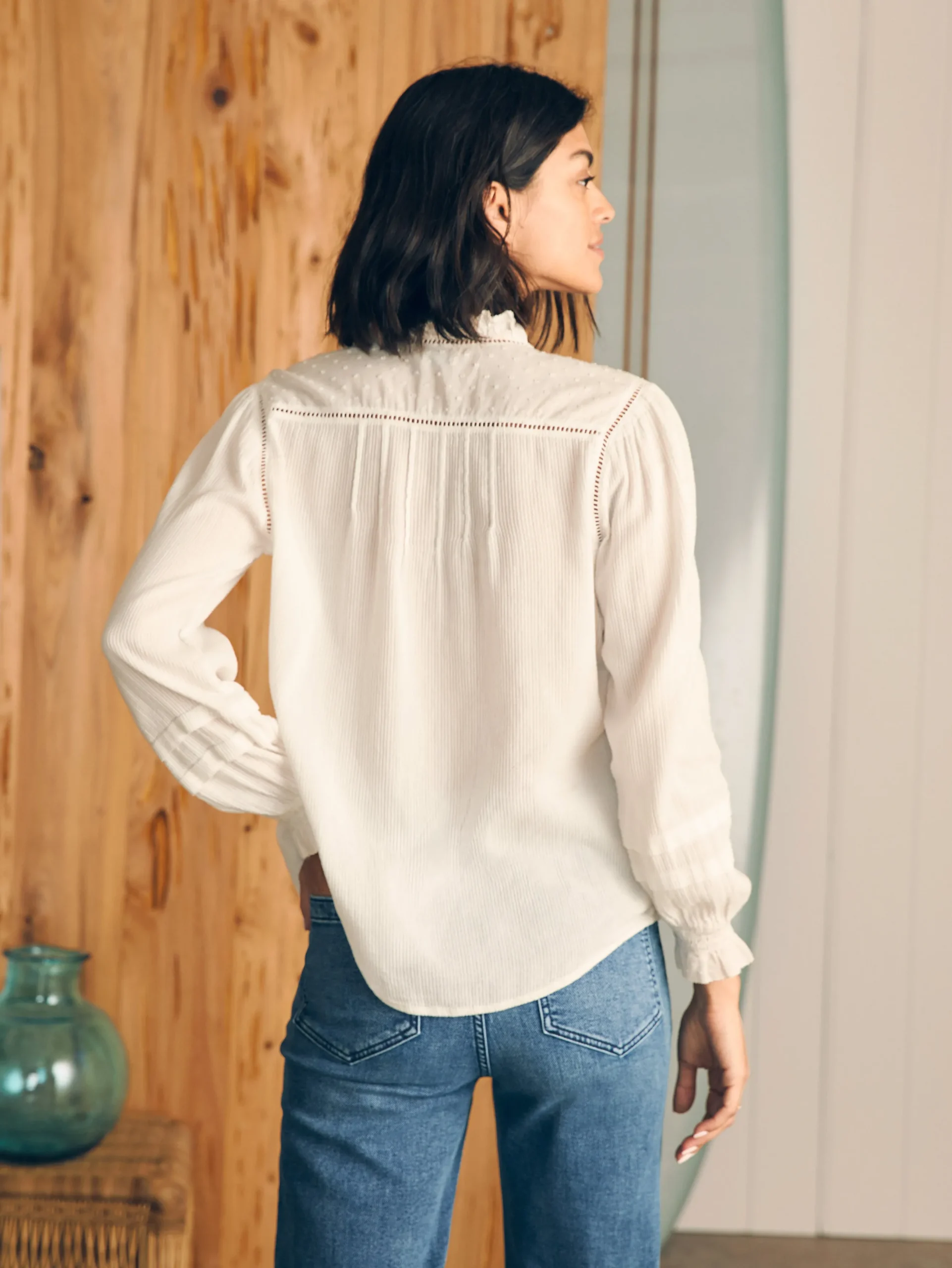 Women Faherty Brand Willa Top -