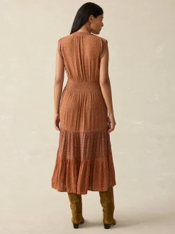 Women Faherty Brand Woodstock Midi Dress -