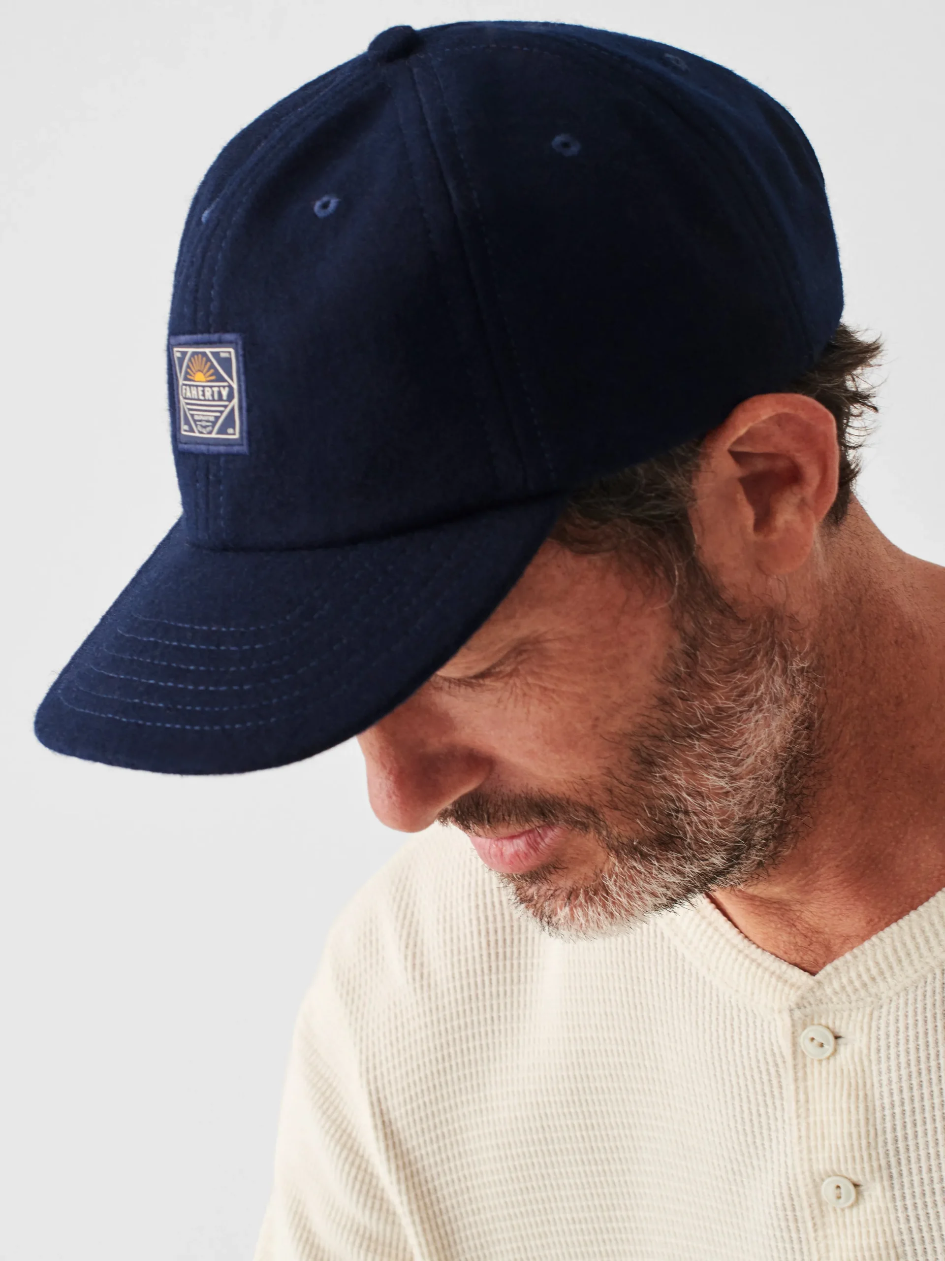 Faherty Brand Wool Baseball Hat -